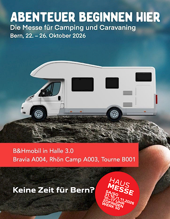 Caravan Salon Bern und Hausmesse